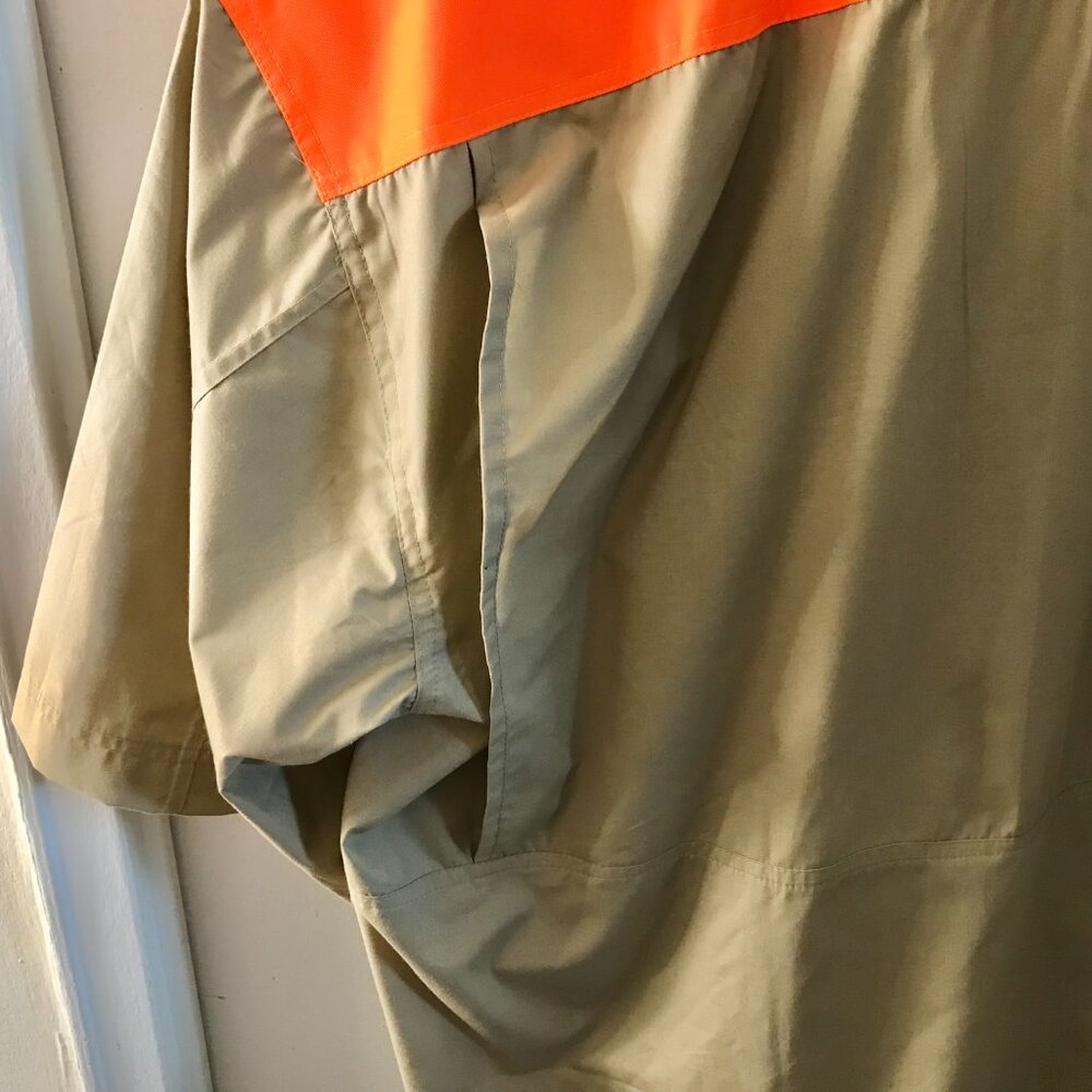 Men's Tiger Hill Beige and Orange Yoke Shirt - Size 4XL - NEW - Picture 7 of 8